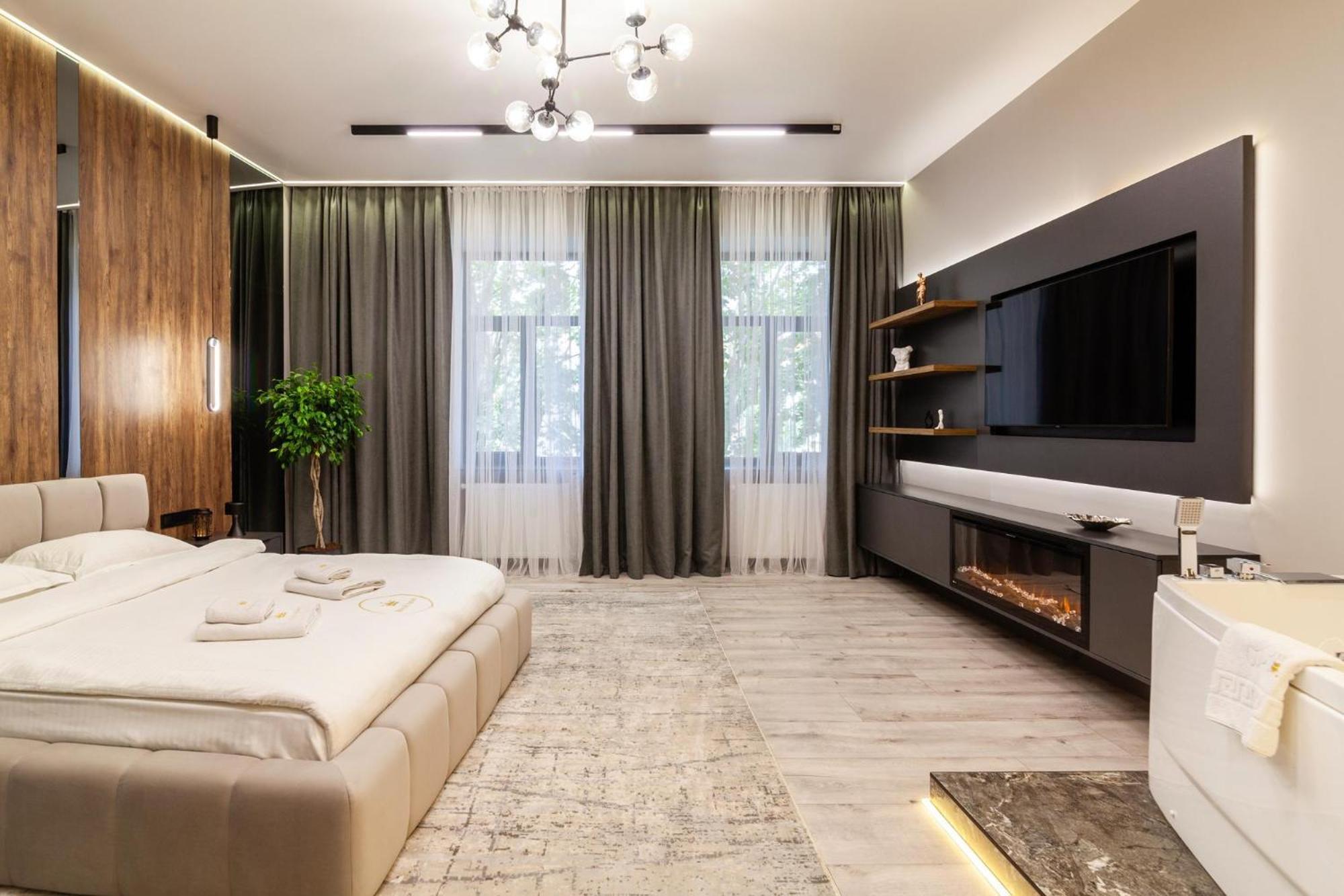 Royal Vip Jacuzzi Apart إلفيف المظهر الخارجي الصورة