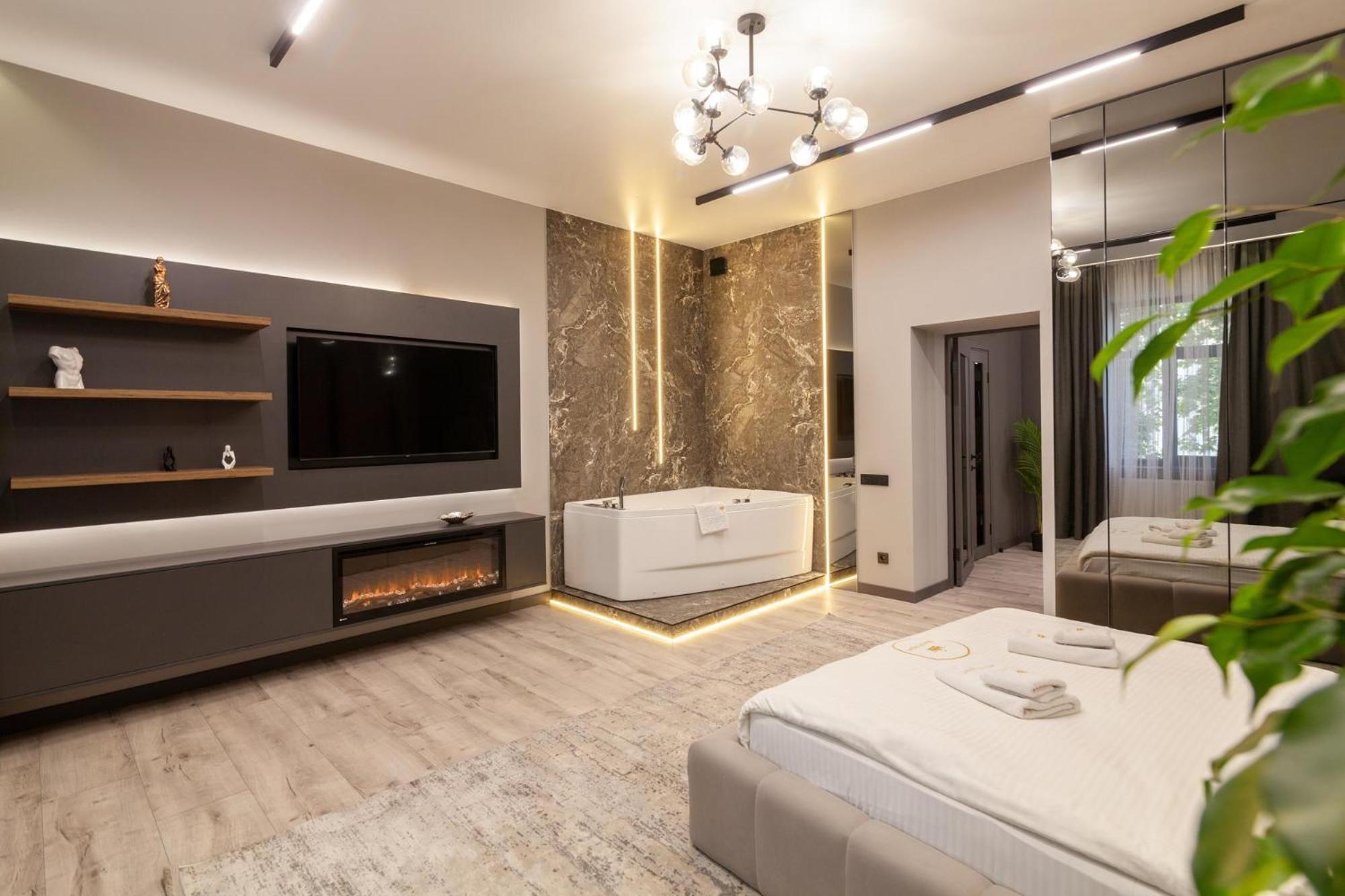 Royal Vip Jacuzzi Apart إلفيف المظهر الخارجي الصورة